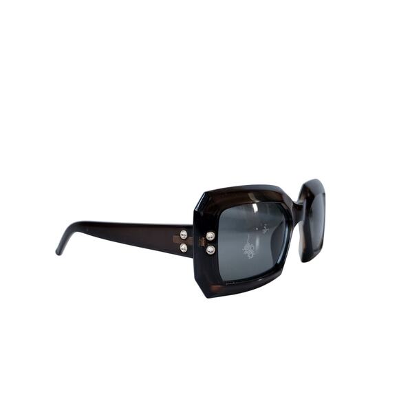 Marc Jacobs Womens Sunglasses Brown Rhinestones Bling MJ147S READ - Picture 1 of 7